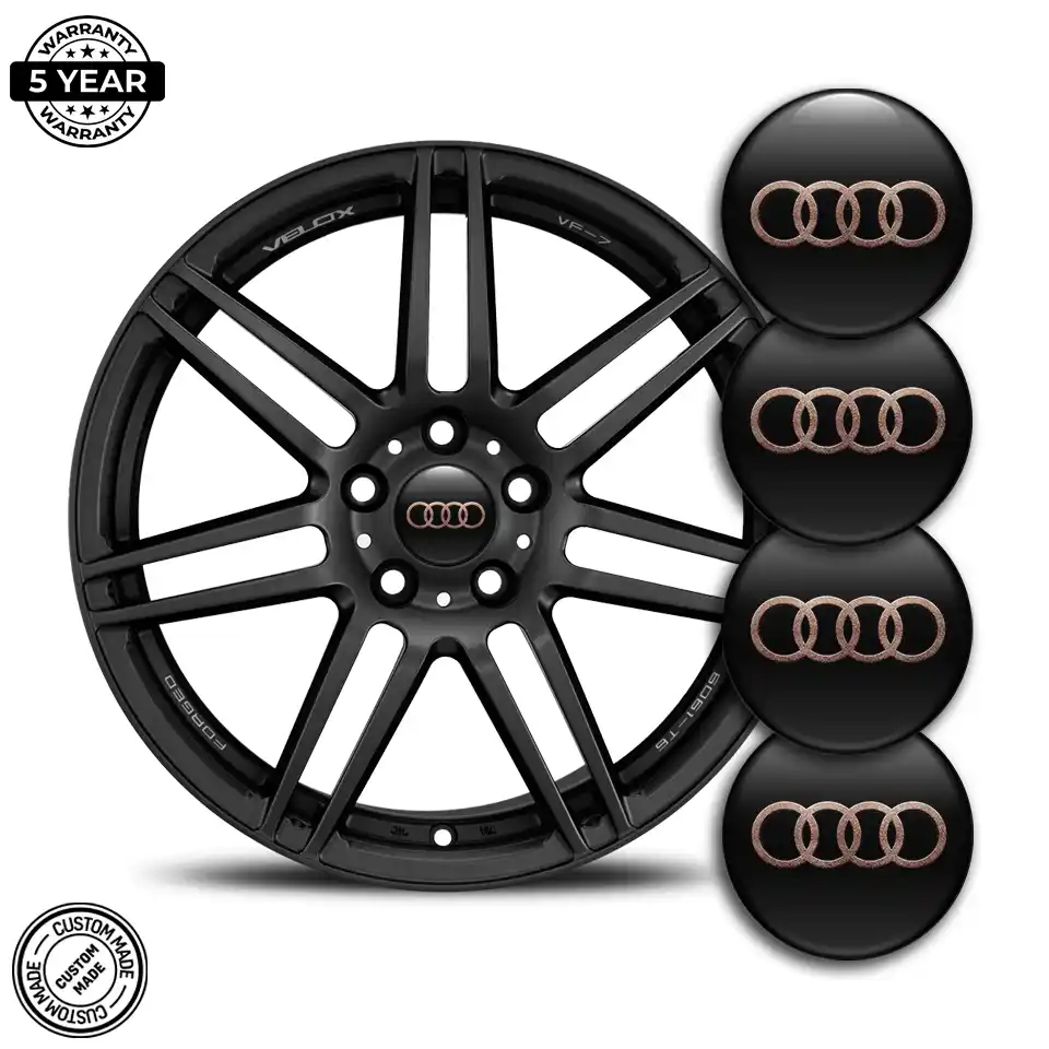 Audi Epoxy Sticker High Quality