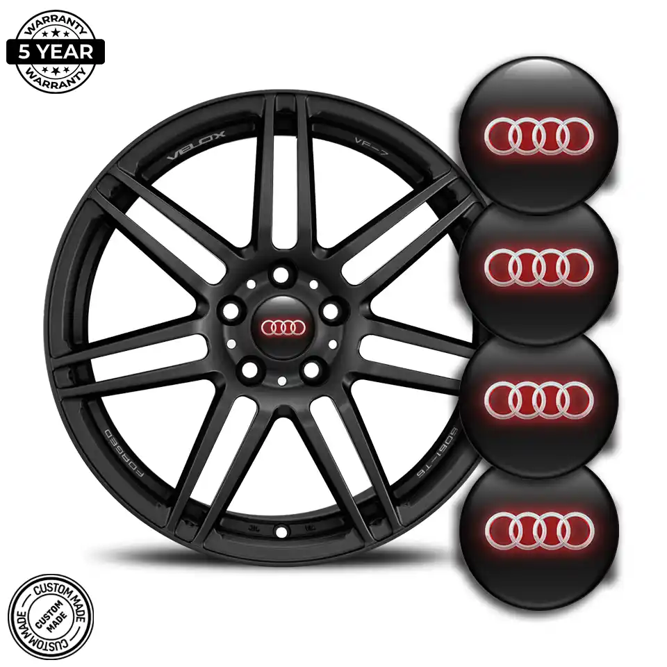 Audi Epoxy Sticker Interior Design