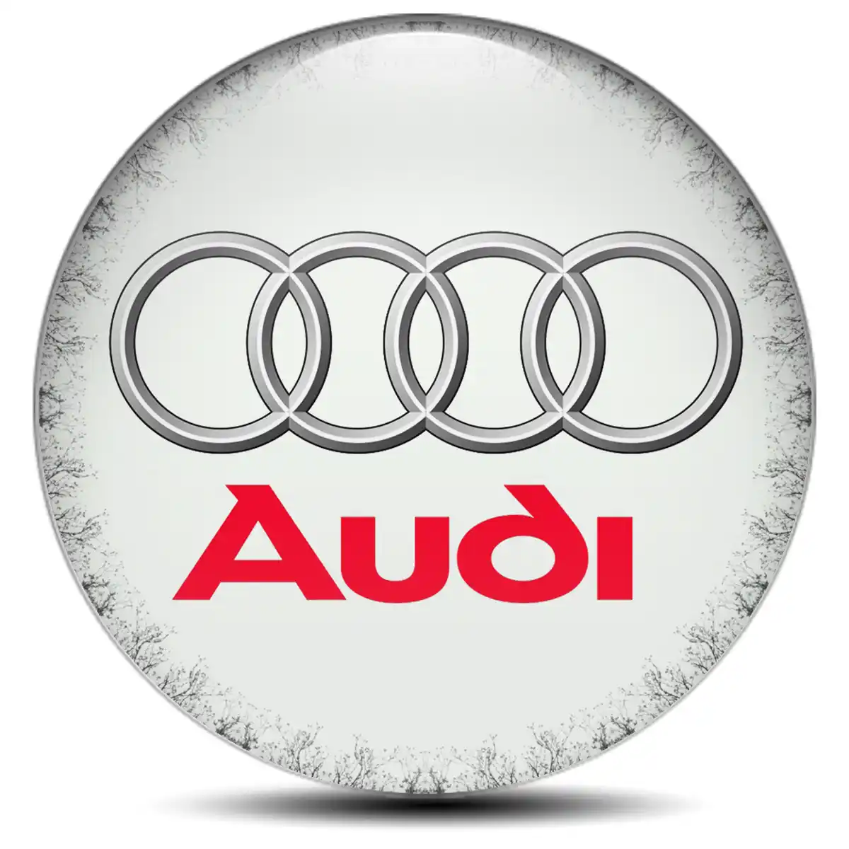 Audi Epoxy Sticker Premium Resin