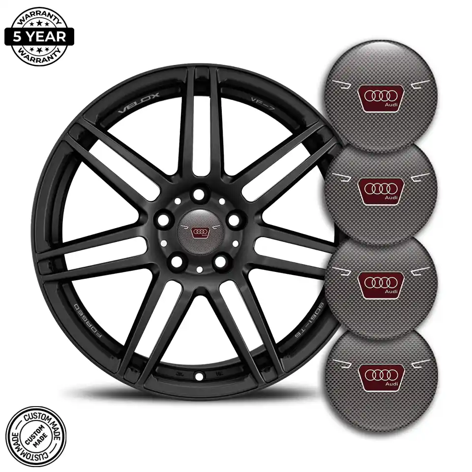 Audi Epoxy Sticker Tuning Car