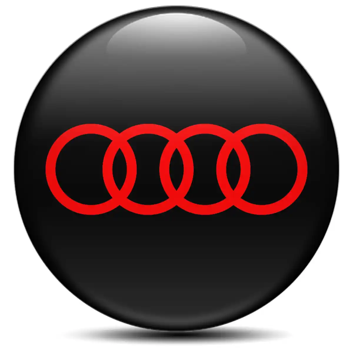 Audi Logo Emblem Self-Adhesive Interior Design