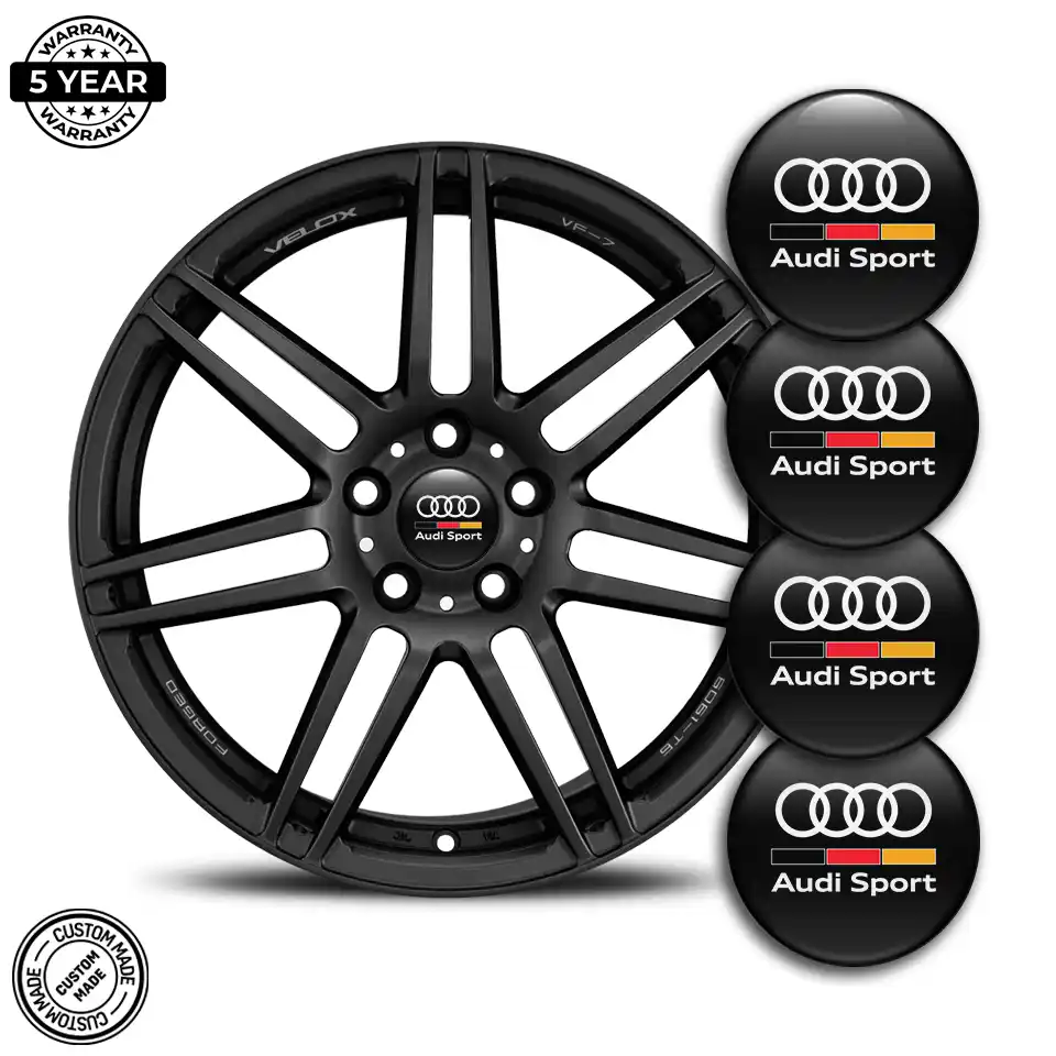 Audi Logo Emblem Self-Adhesive Premium Edition