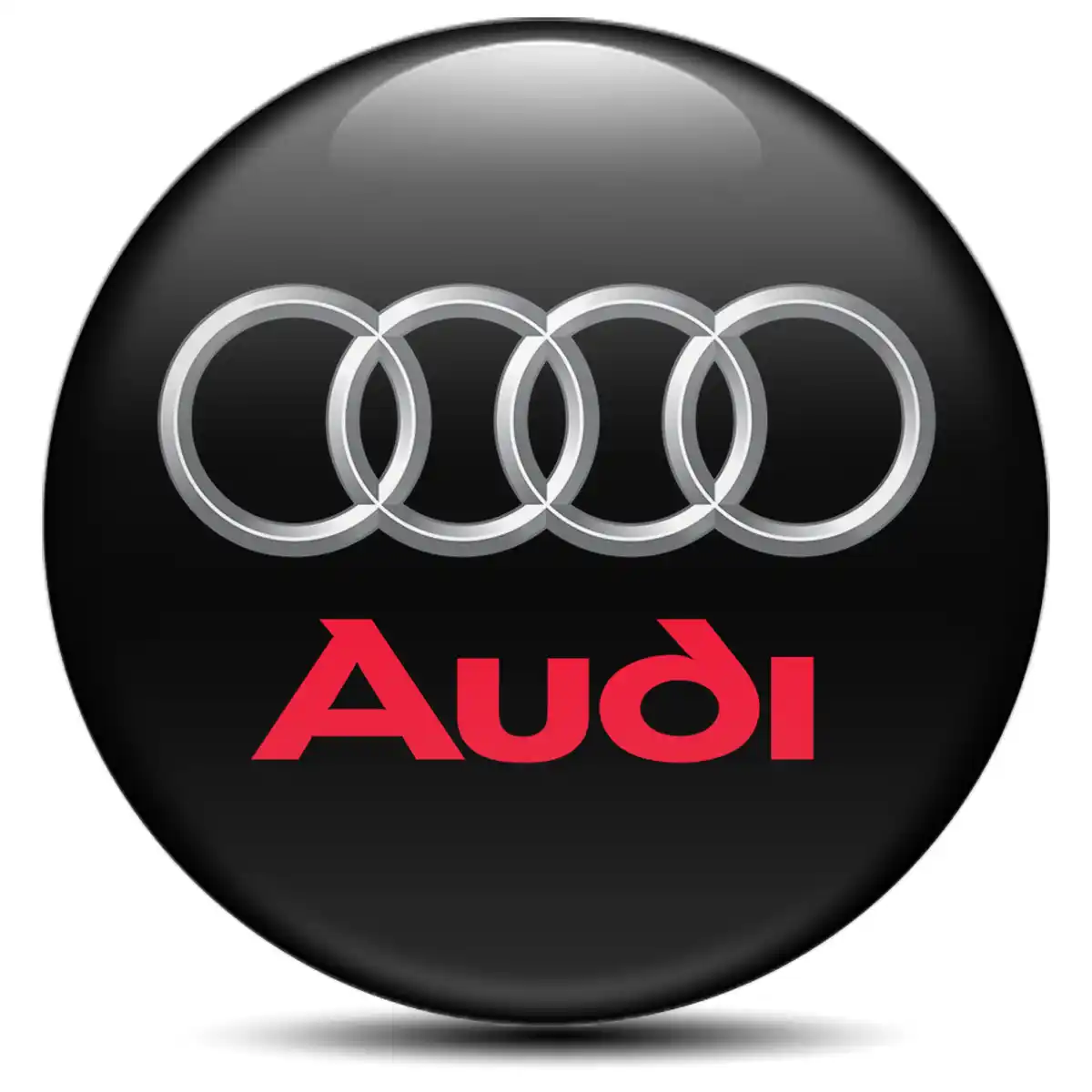 Audi Logo Emblem Self-Adhesive Sport X