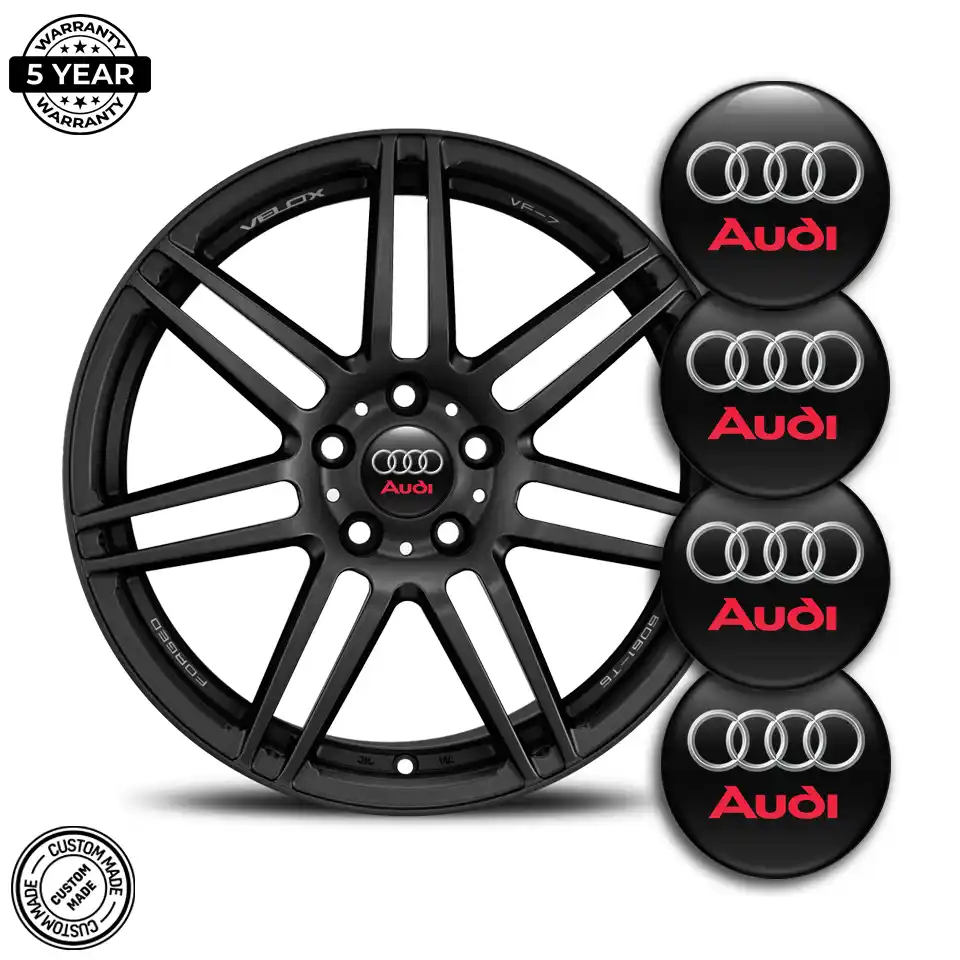 Audi Logo Emblem Self-Adhesive Sport X