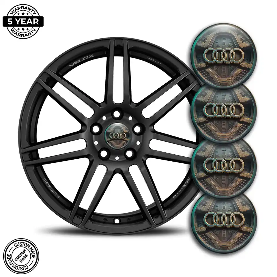 Audi Logo Silicone Badge Interior Design