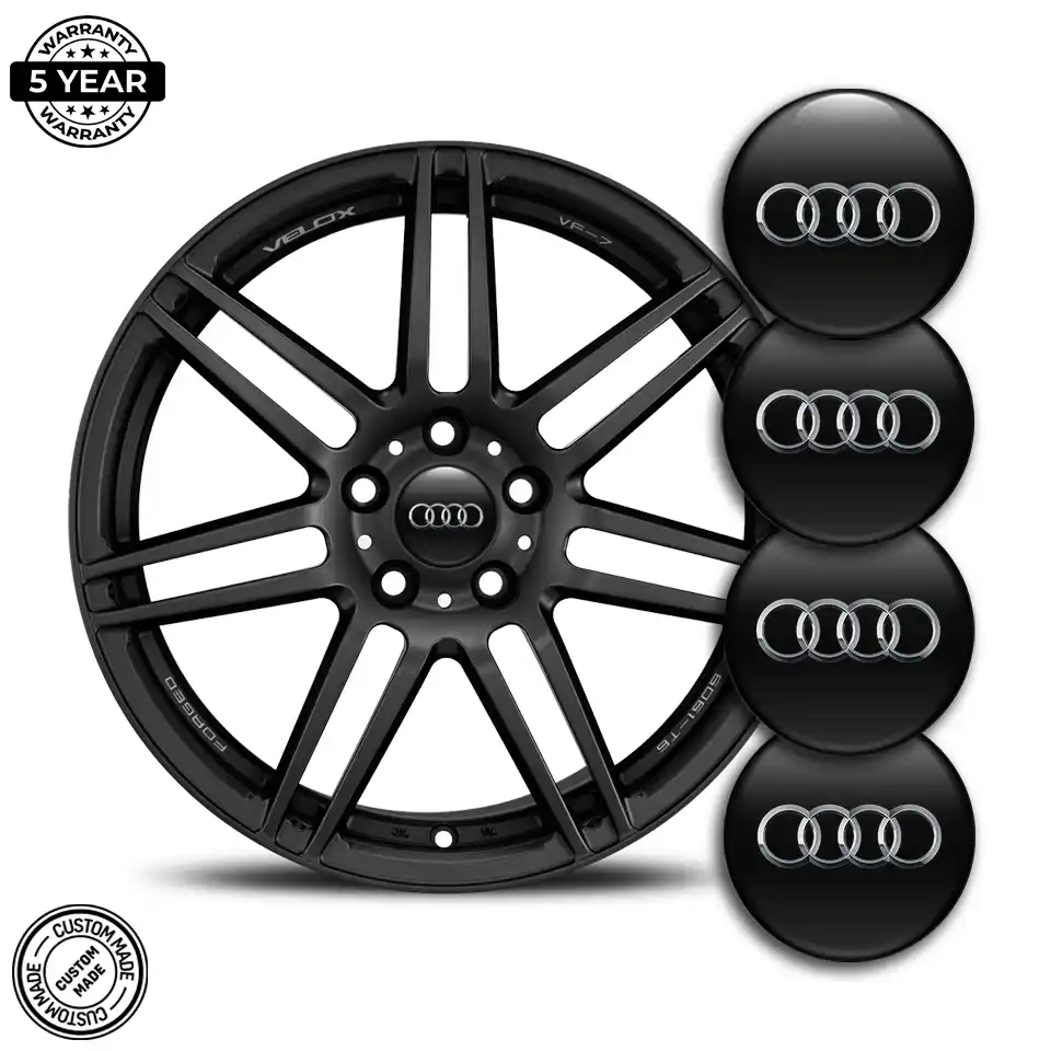 Audi Logo Silicone Badge Luxury Edition