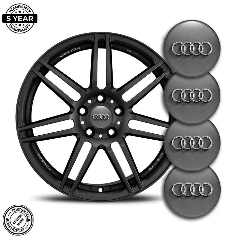 Audi Logo Silicone Badge Vortex Limited