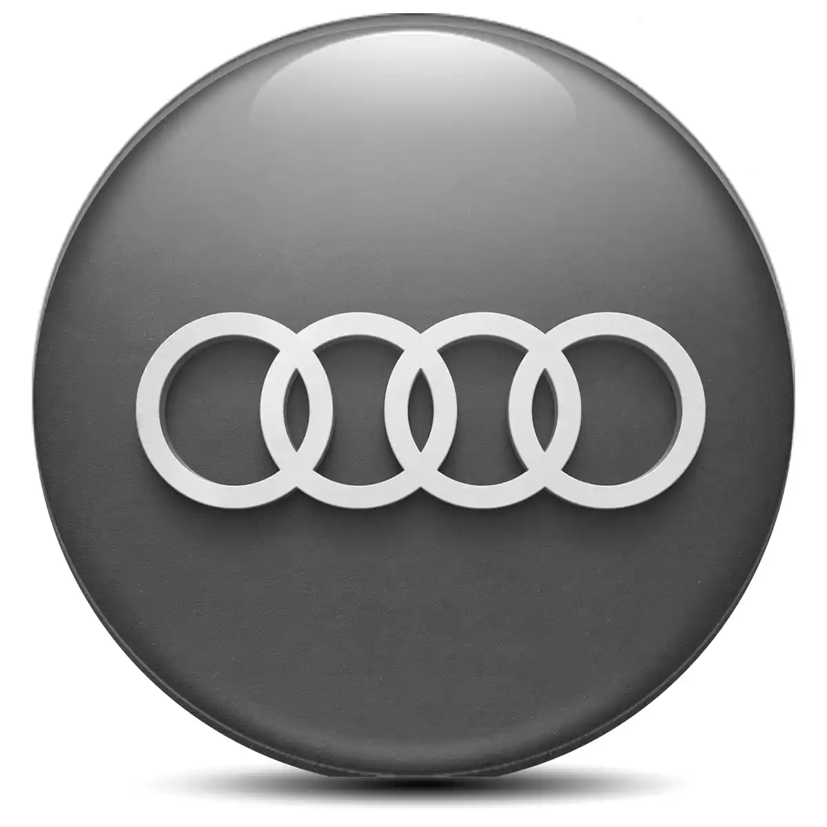 Audi Logo Silicone Emblem High Quality