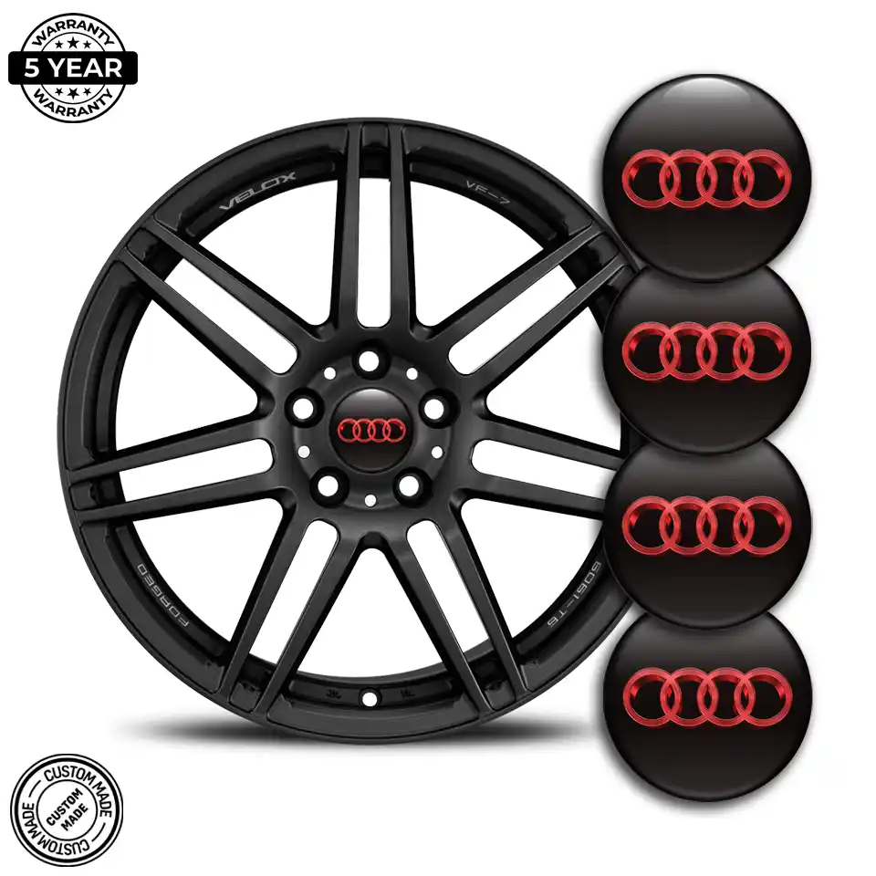 Audi Logo Silicone Emblem Limited Edition