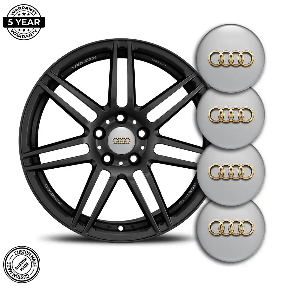 Audi Logo Silicone Emblem Luxury Edition