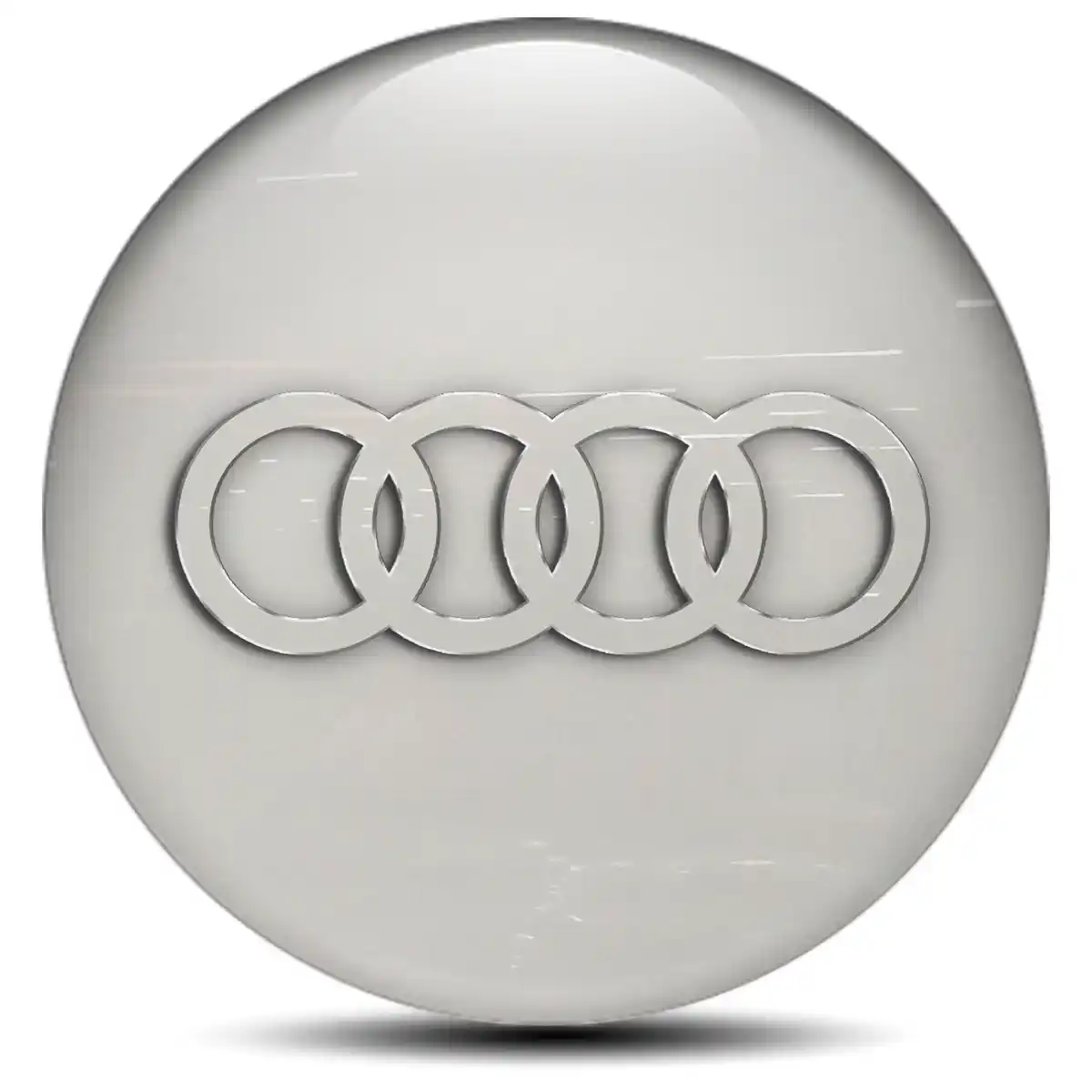 Audi Logo Silicone Emblem Self-Adhesive Sport X