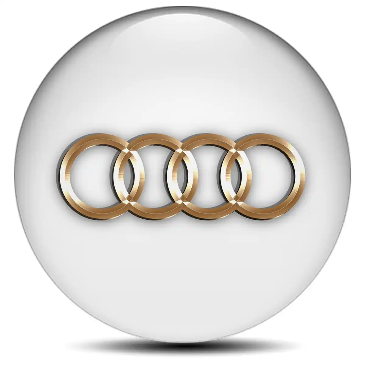 Audi Logo Silicone Emblem Vortex Limited