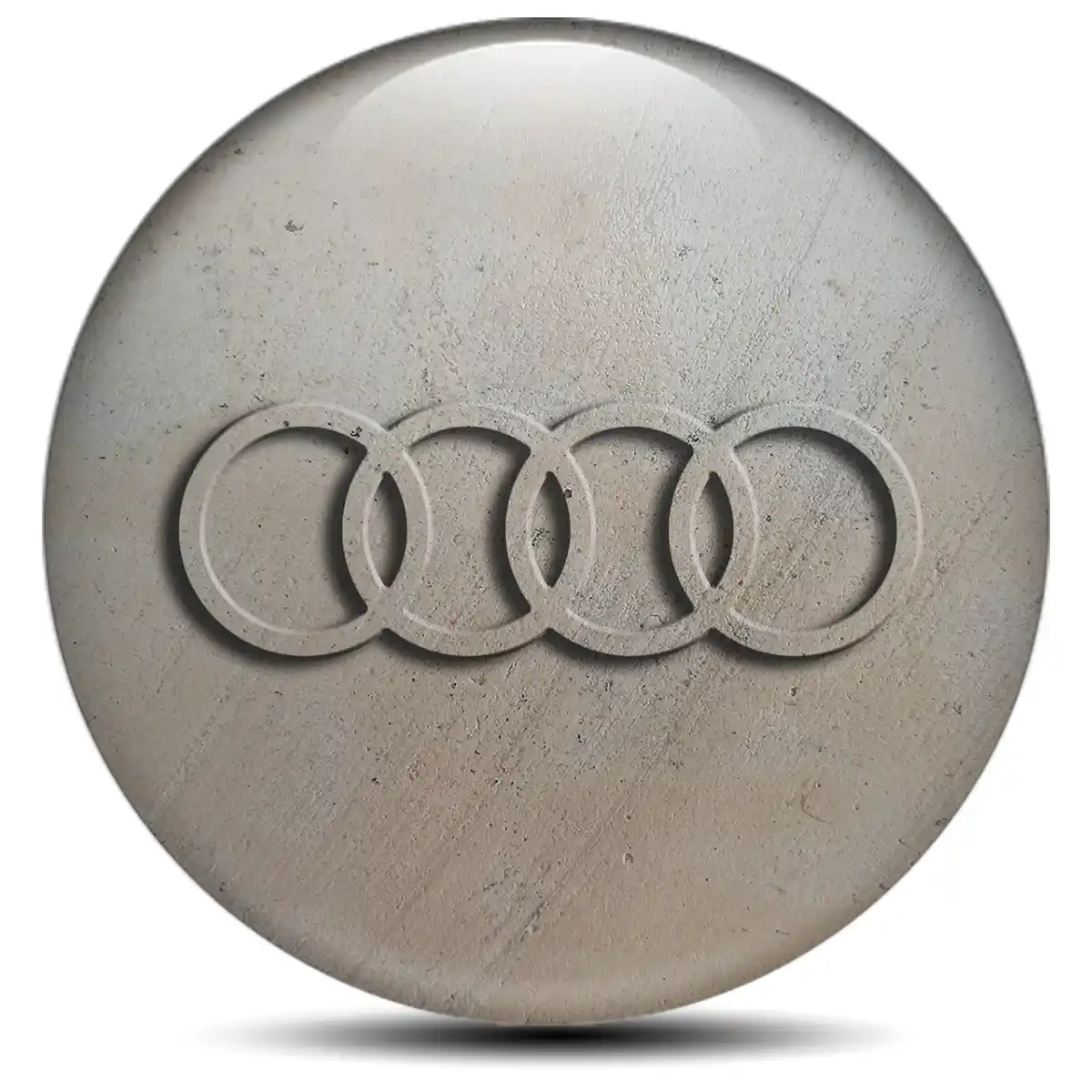 Audi Logo Silicone Sticker Tuning Car