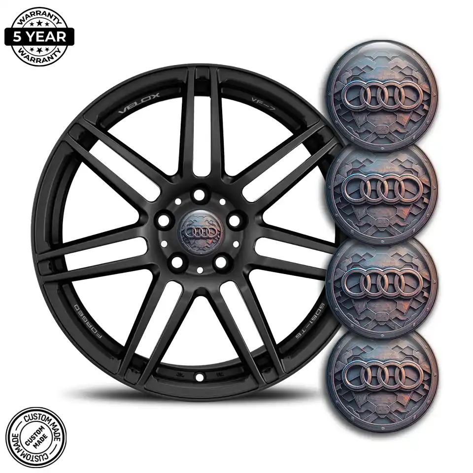 Audi Logo Sticker Exterior Design