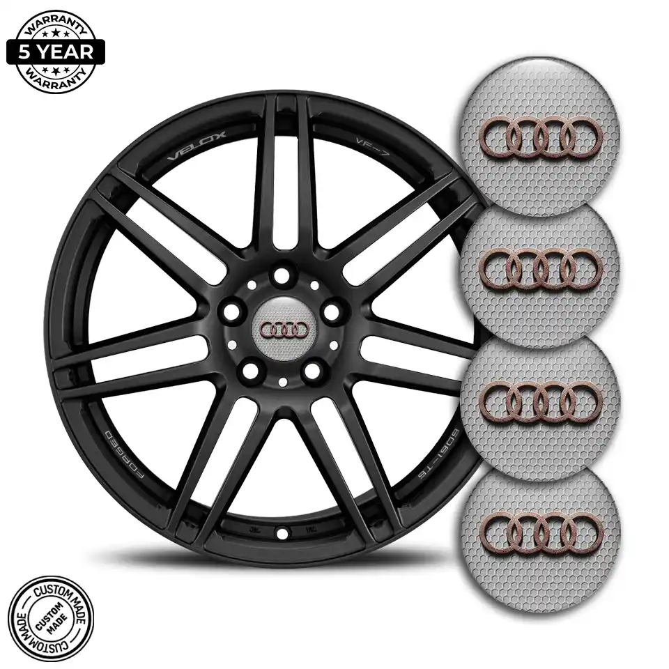 Audi Logo Sticker Interior Design