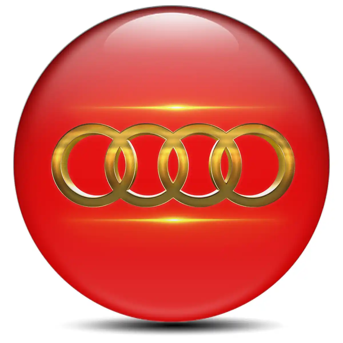 Audi Logo Sticker Vortex Limited