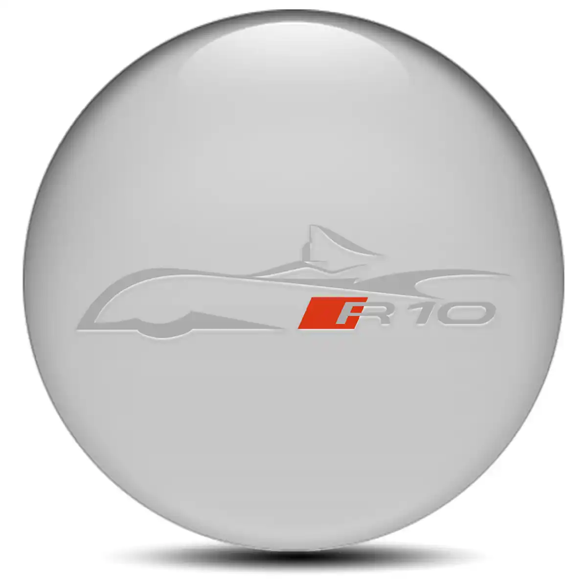 Audi R10 Silicone Sticker Stylish Design