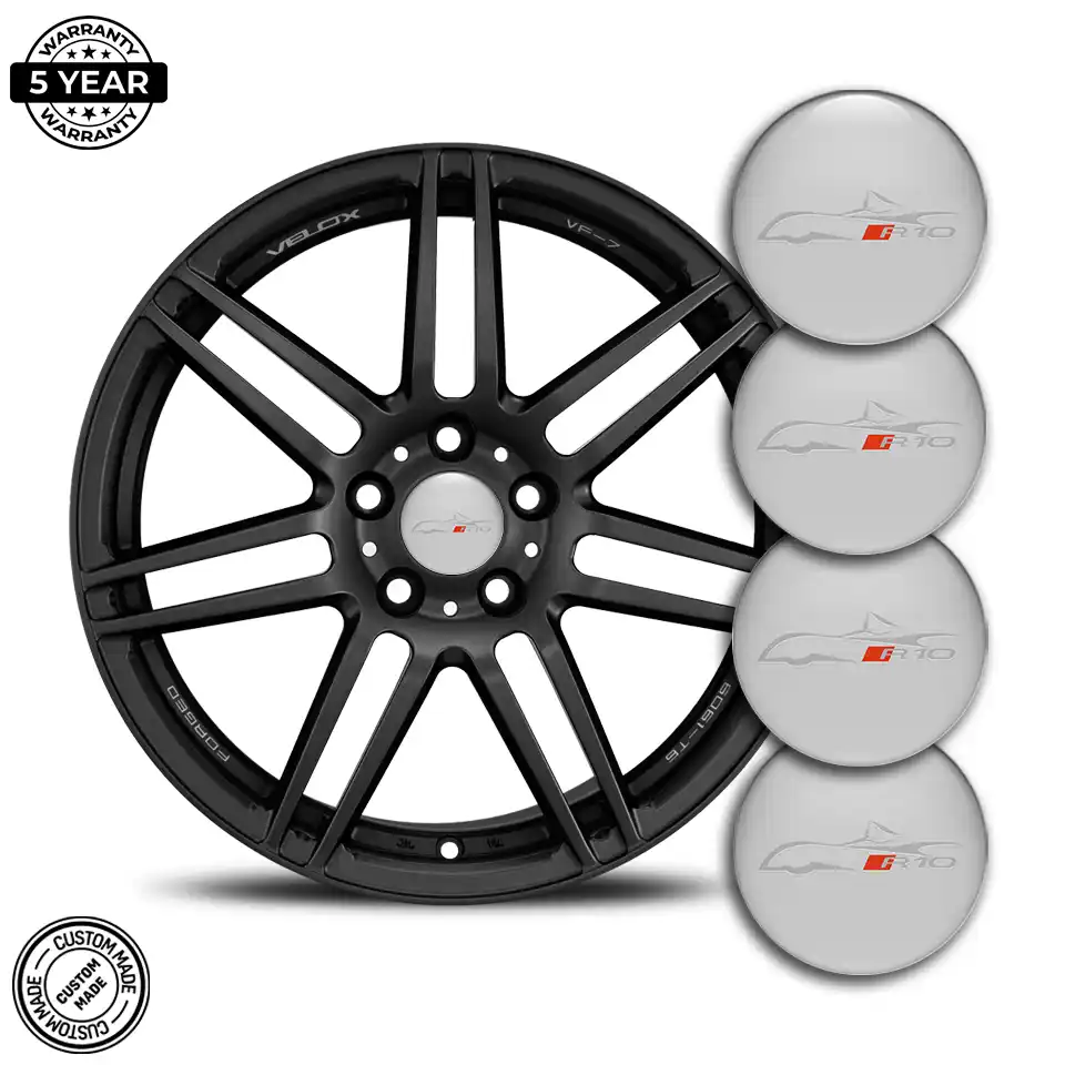 Audi R10 Silicone Sticker Stylish Design