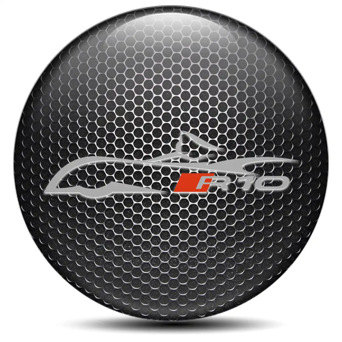 Audi R10 Wheel Emblems Stylish Design