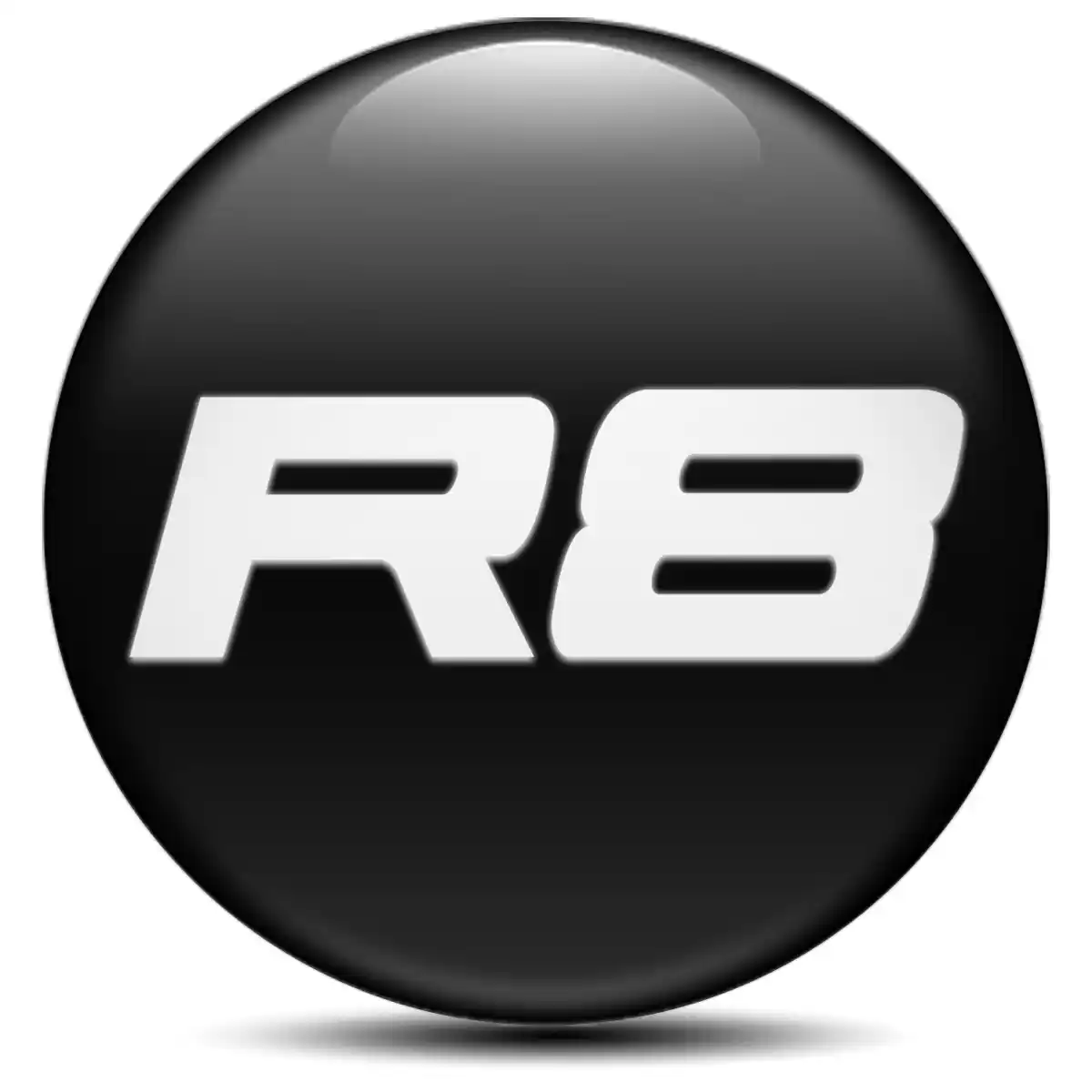 Audi R8 Badge Emblems Center Cap Stylish Design