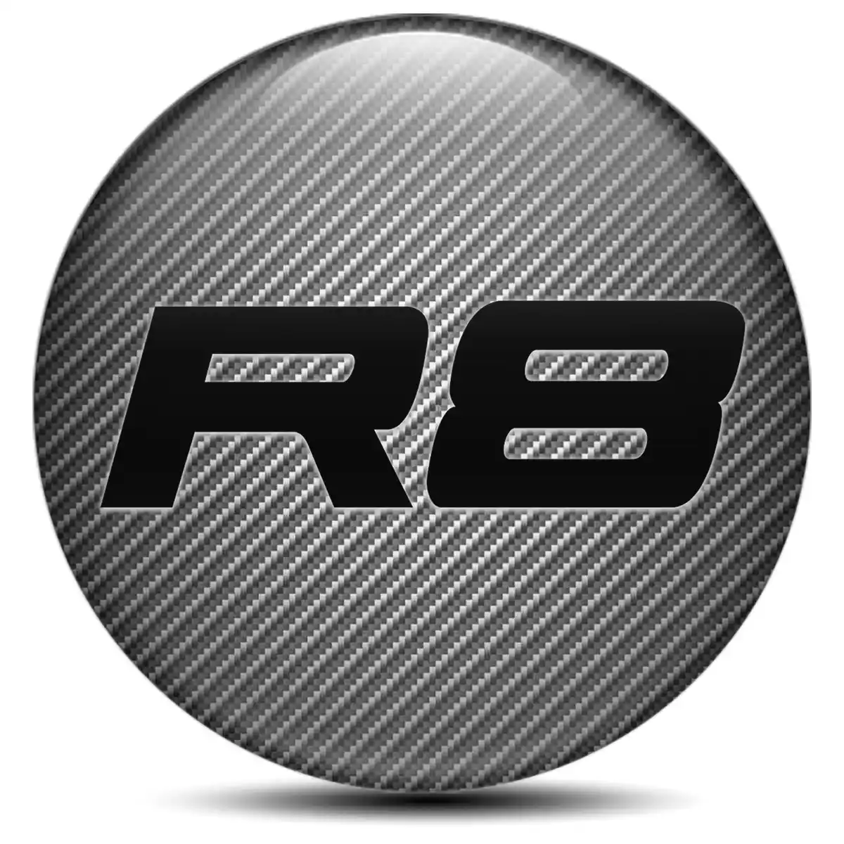 Audi R8 Silicone Emblem Self-Adhesive Stylish Design