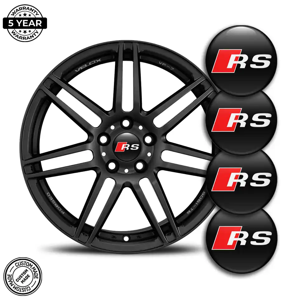 Audi RS Emblem Badge Stylish Design
