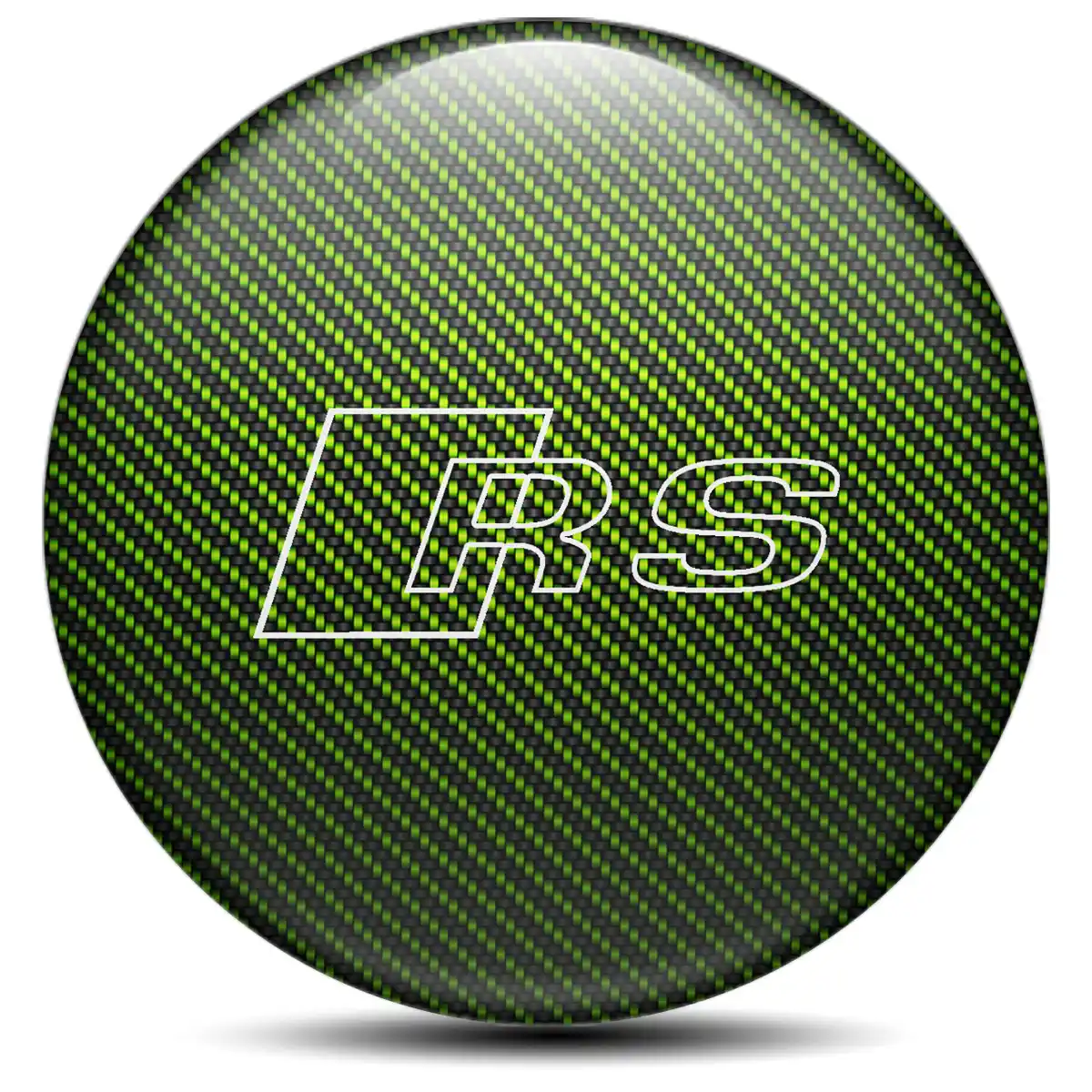 Audi RS Silicone Sticker Stylish Design