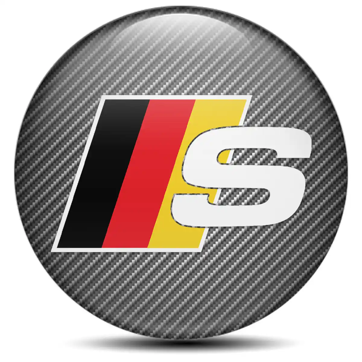 Audi S Line Badge Emblems Center Cap Stylish Design
