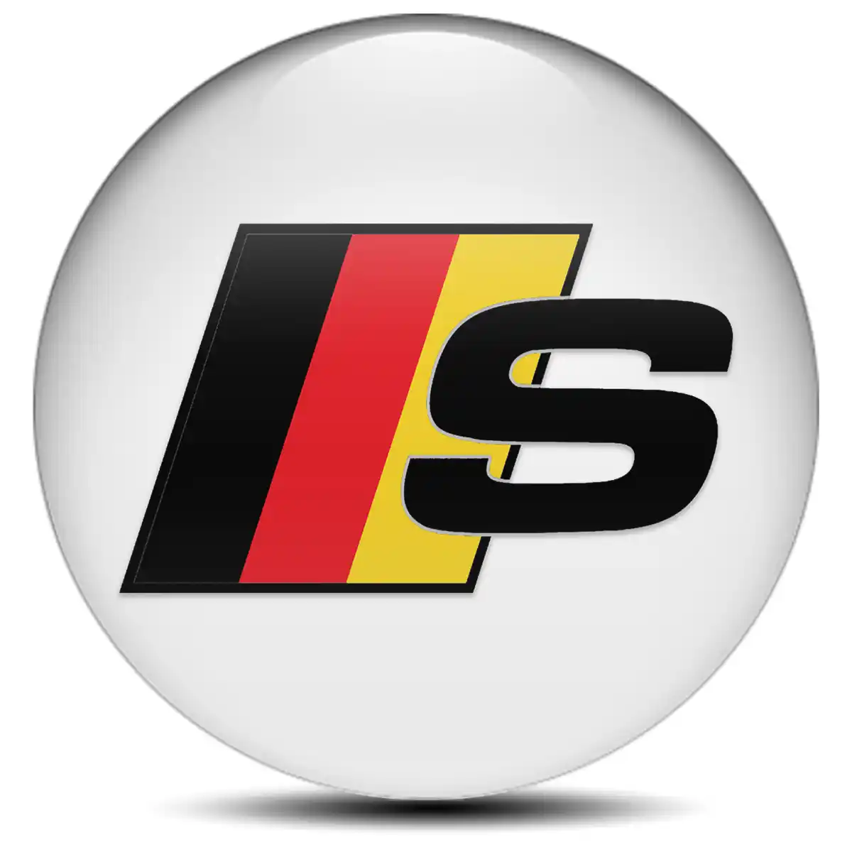 Audi S Line Domed Sticker High Quality
