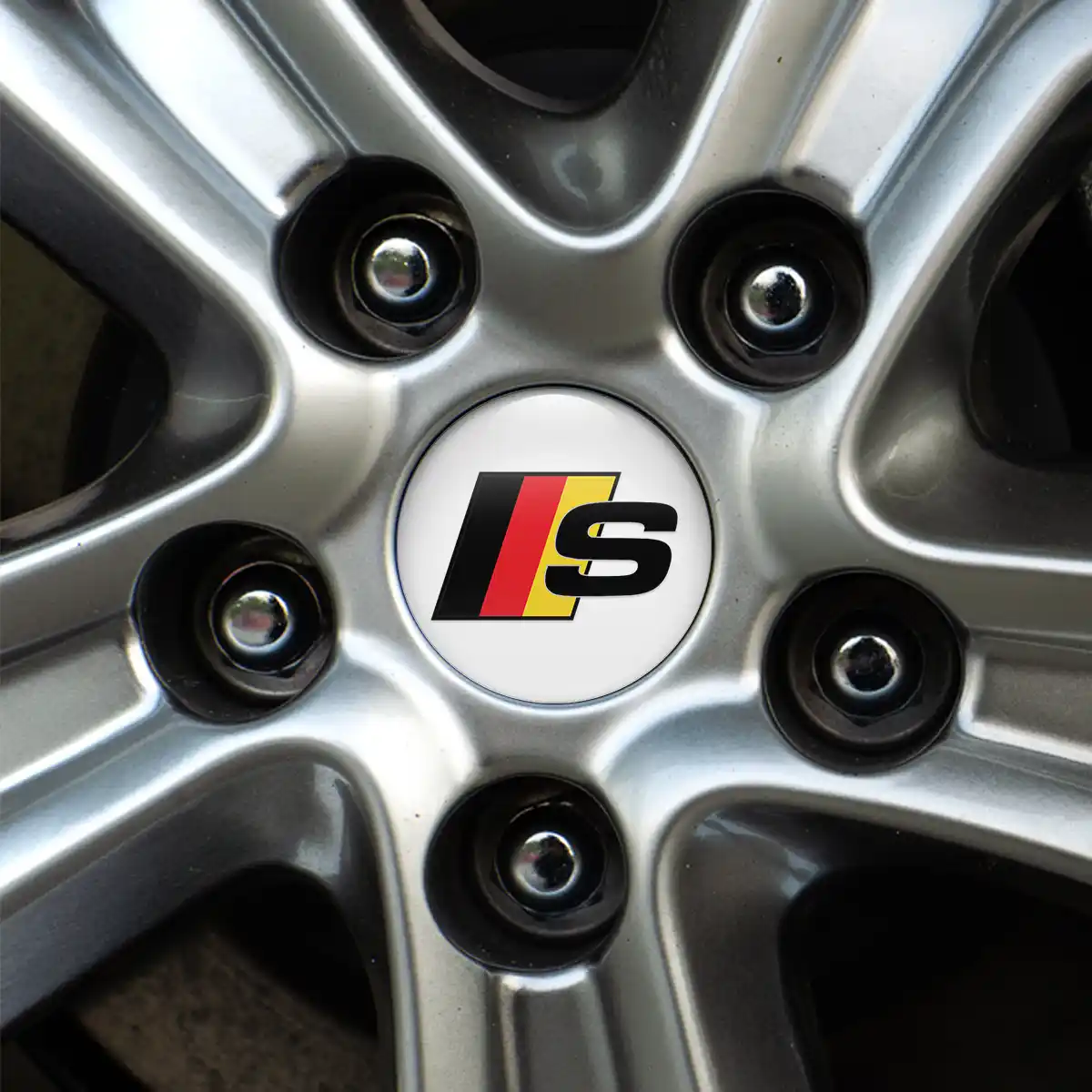 Audi S Line Domed Sticker High Quality