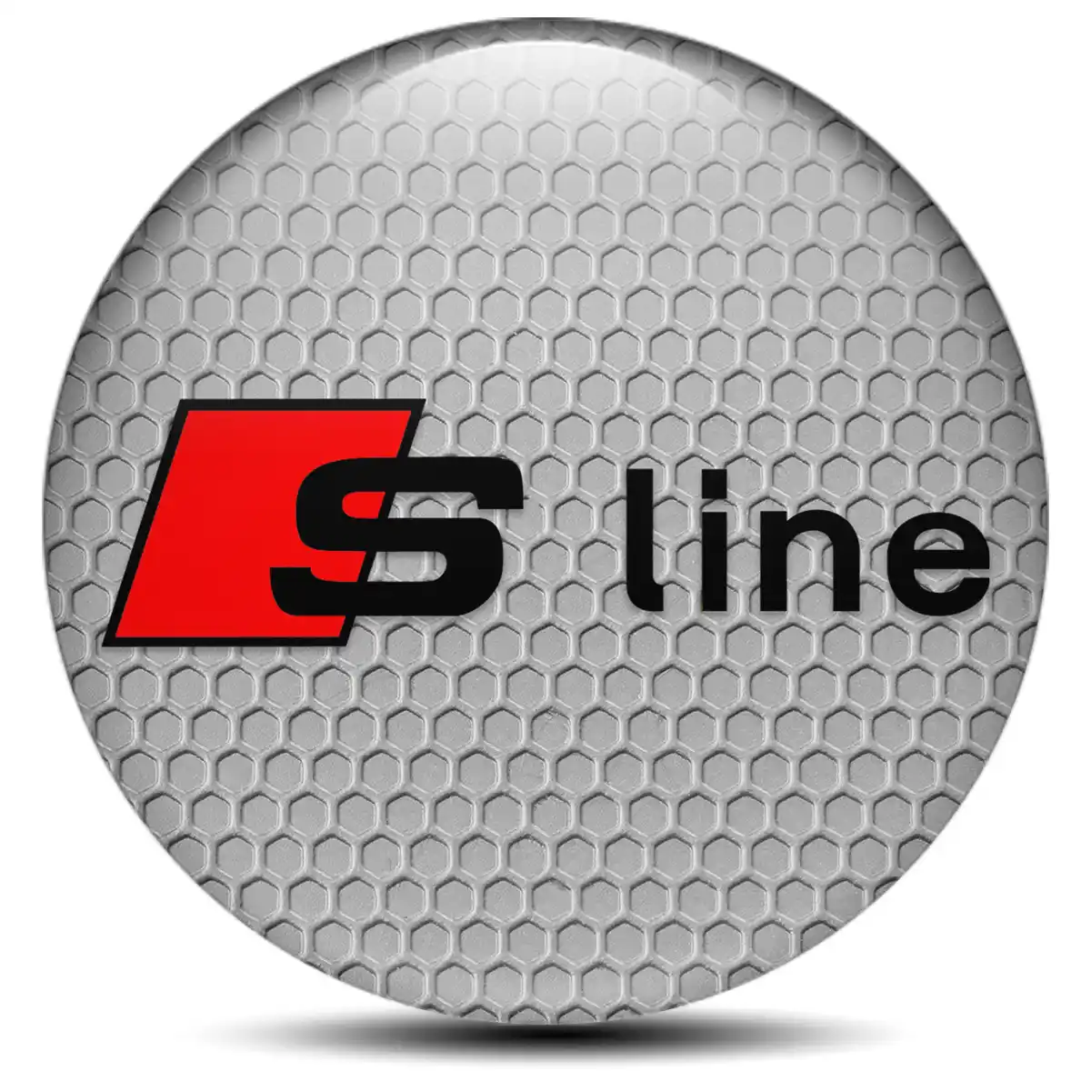 Audi S Line Logo Silicone Emblem Stylish Design