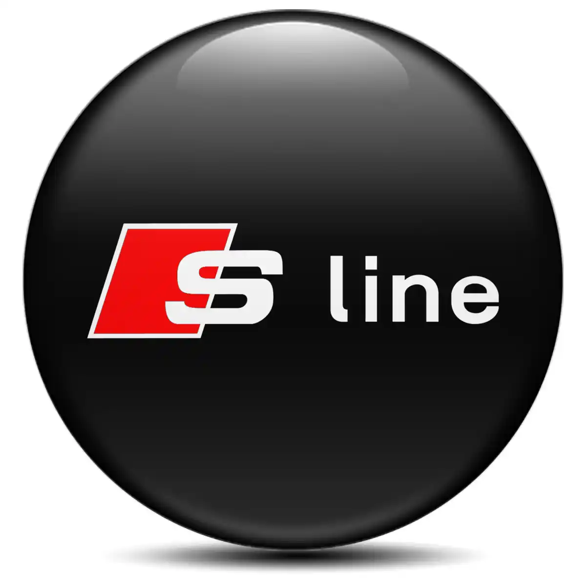 Audi S Line Logo Sticker High Quality