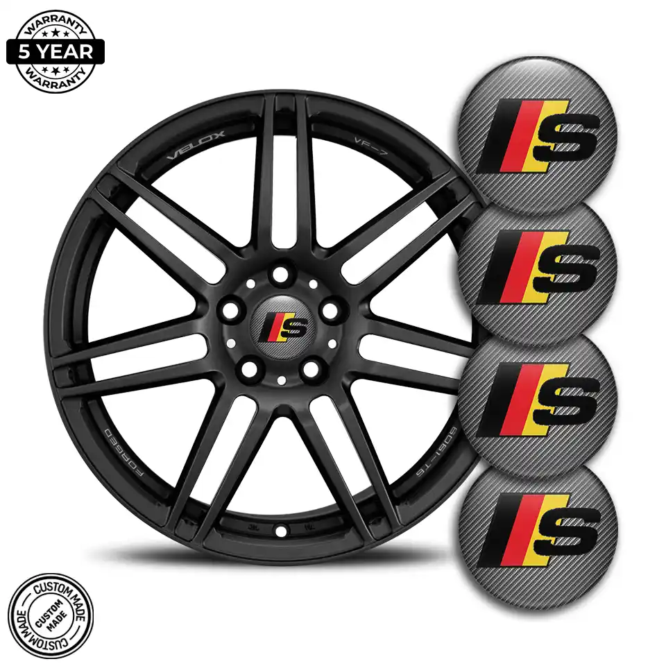 Audi S Line Silicone Emblem High Quality