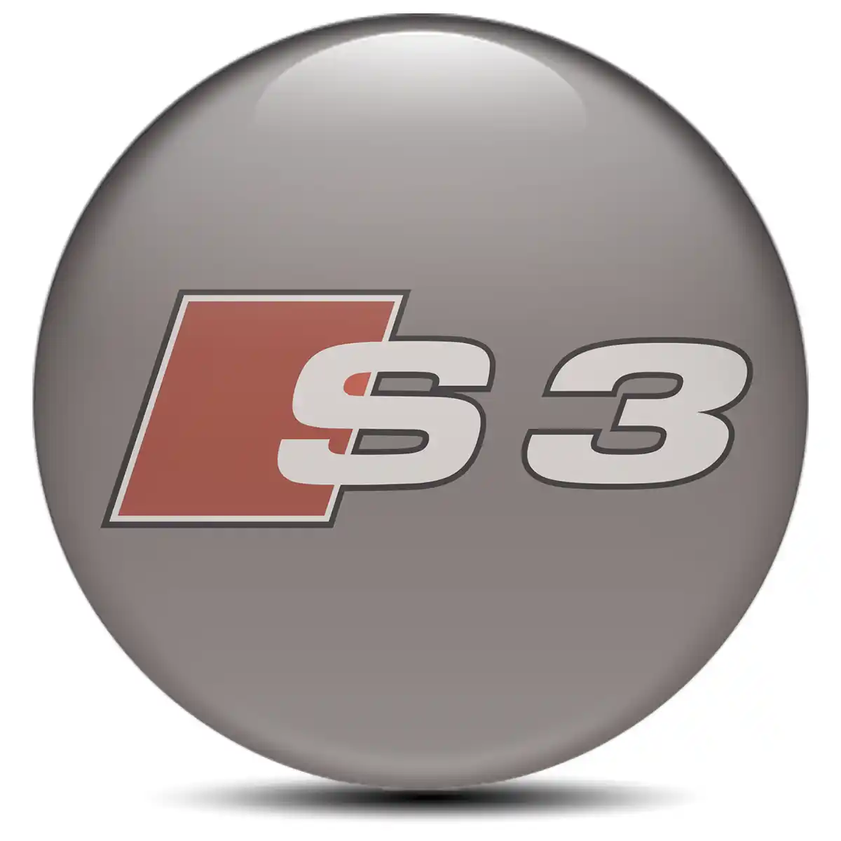 Audi S3 Emblem Center Hup Cap Stylish Design