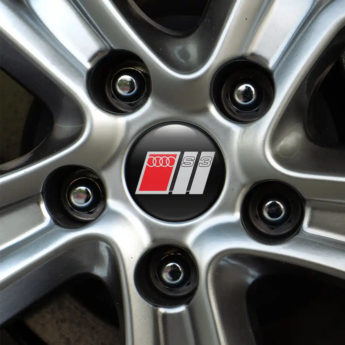 Audi S3 Silicone Emblem Stylish Design