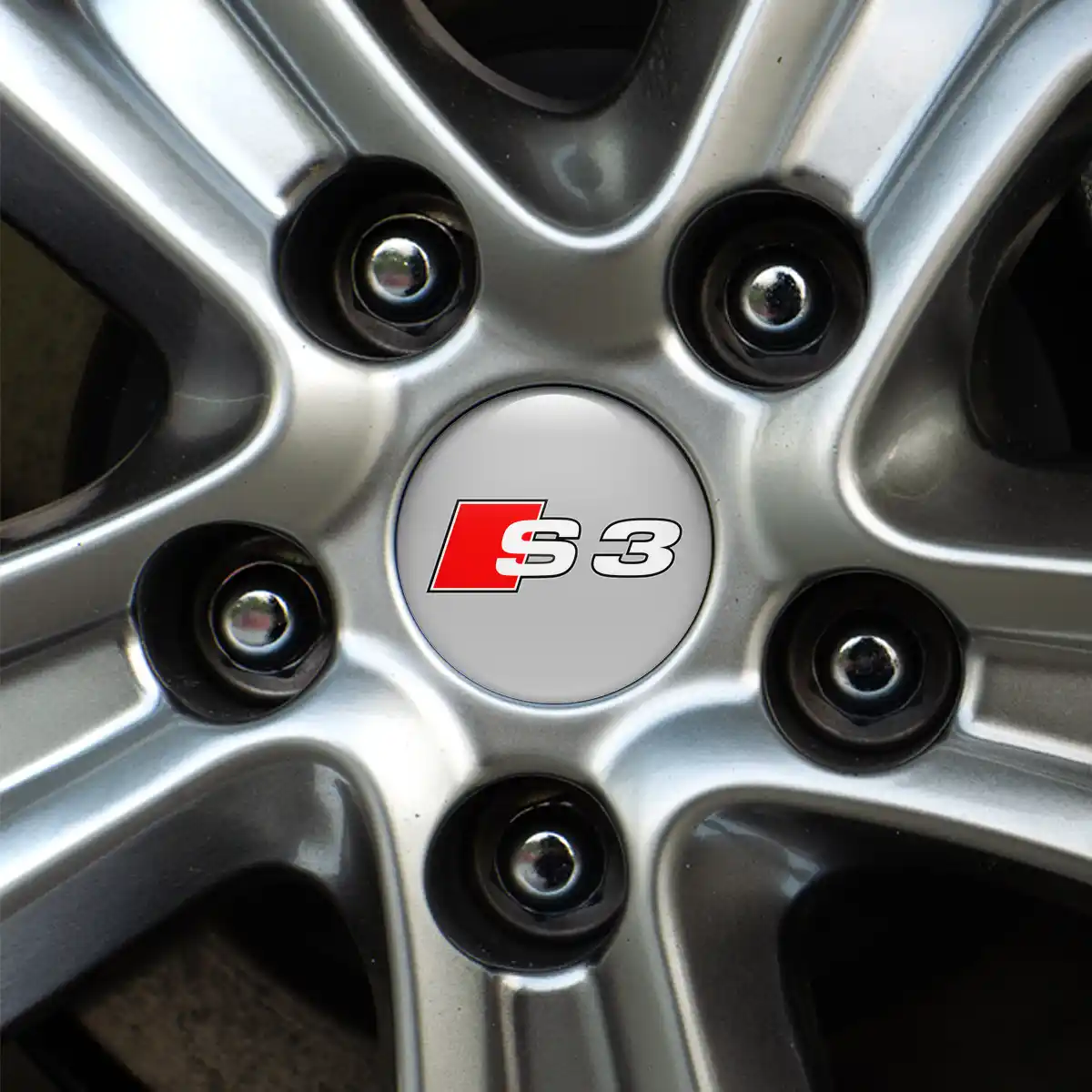 Audi S3 Silicone Sticker Stylish Design