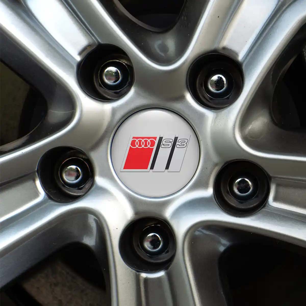 Audi S3 Wheel Emblems Stylish Design