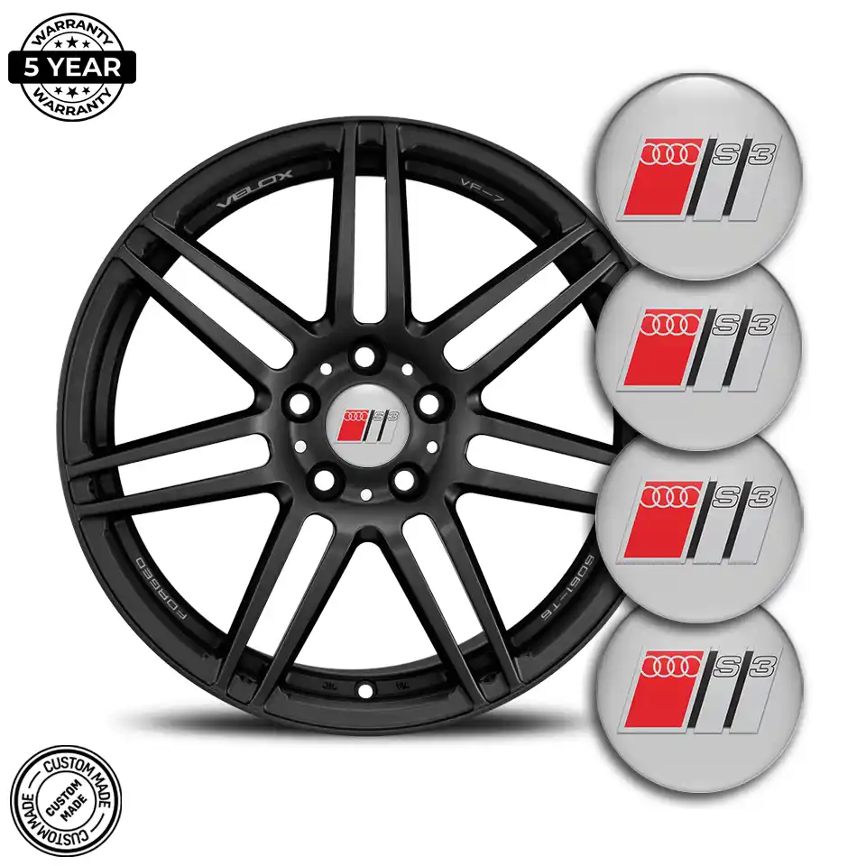 Audi S3 Wheel Emblems Stylish Design