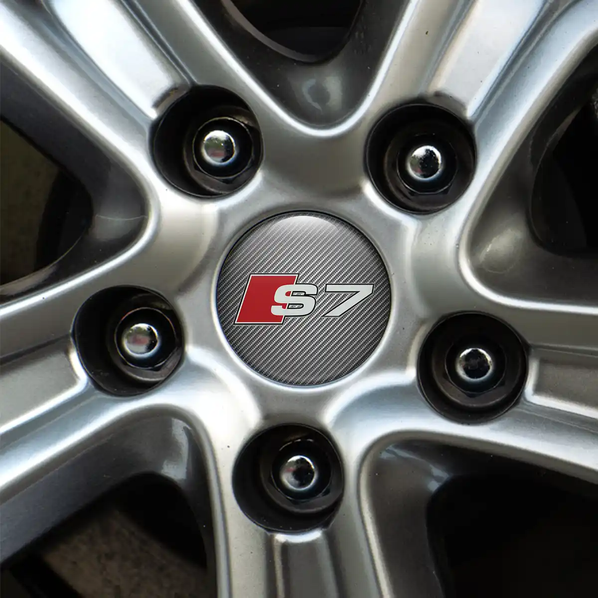 Audi S7 Emblem Center Hup Cap Stylish Design