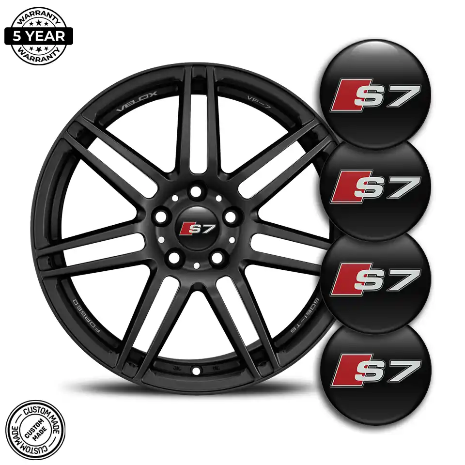 Audi S7 Silicone Emblem Stylish Design