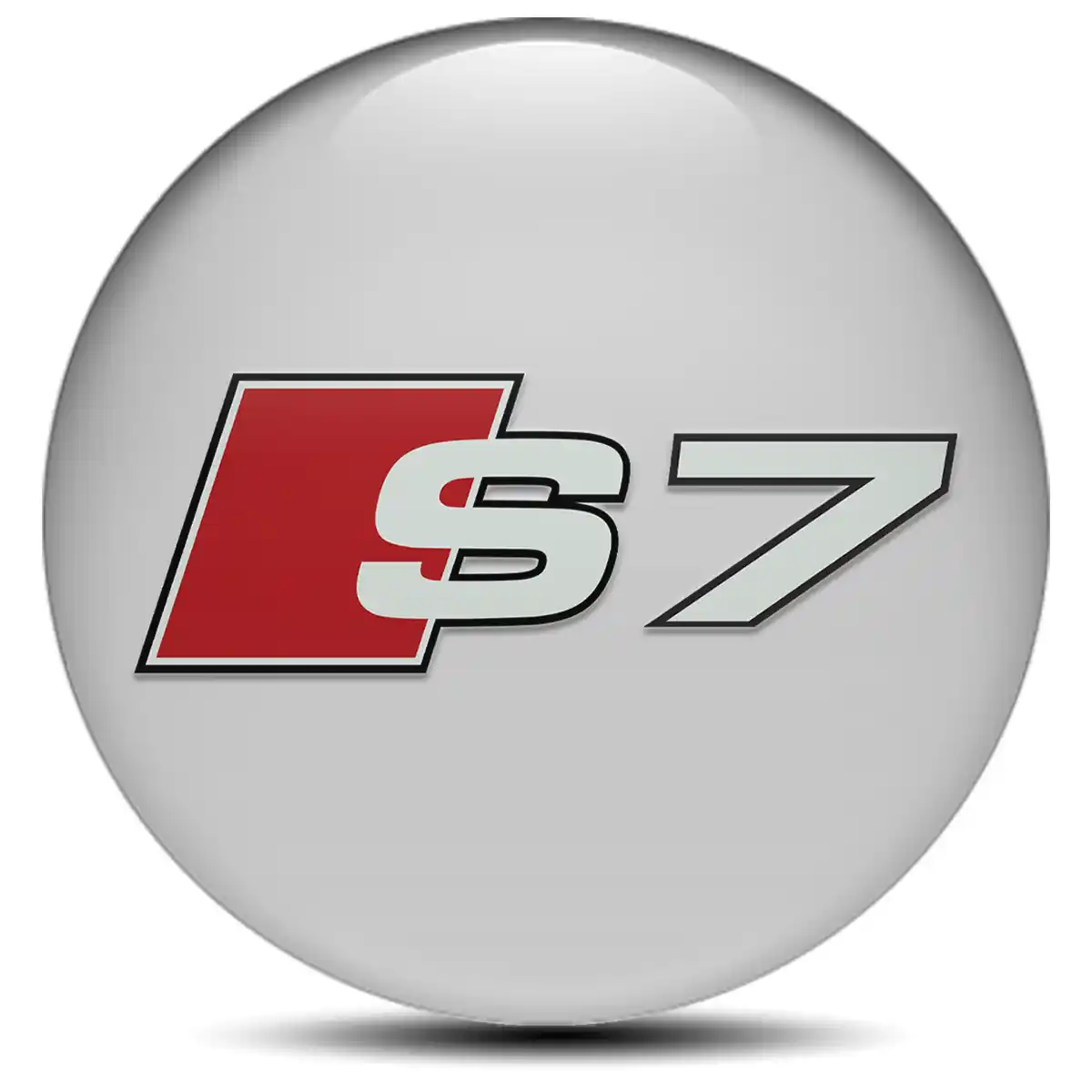 Audi S7 Silicone Sticker Stylish Design