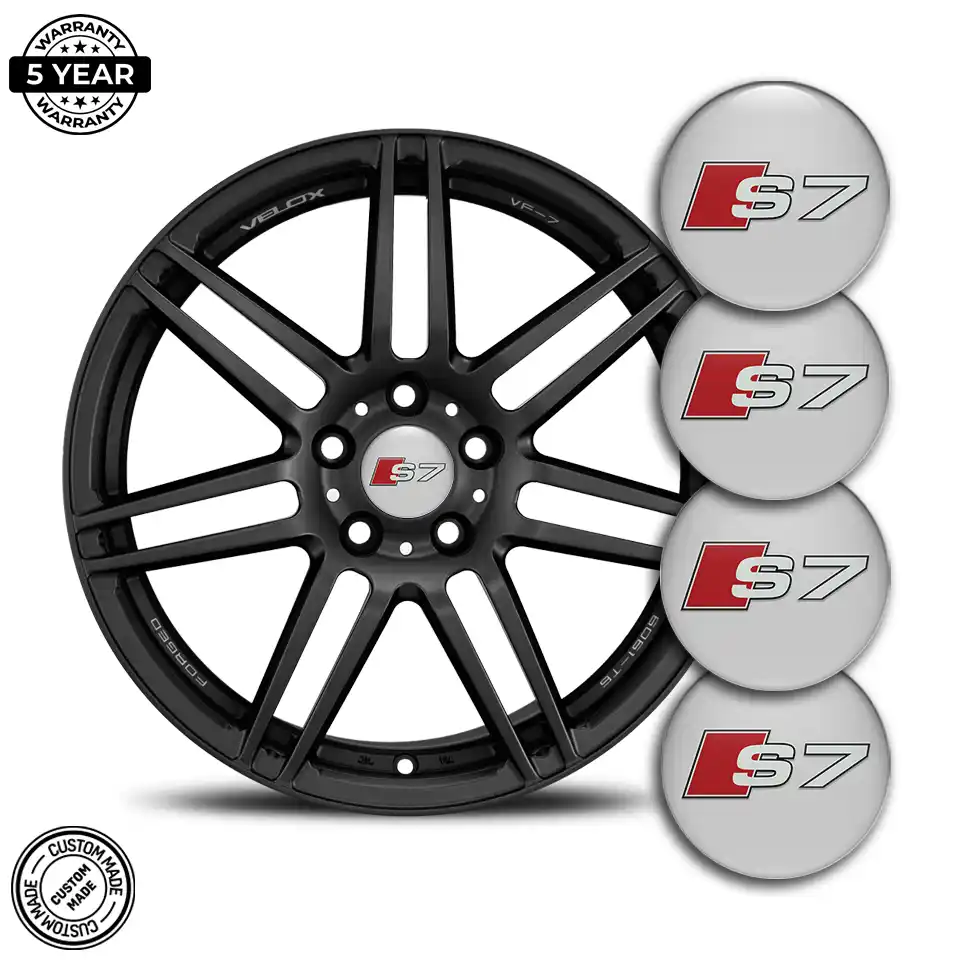 Audi S7 Silicone Sticker Stylish Design