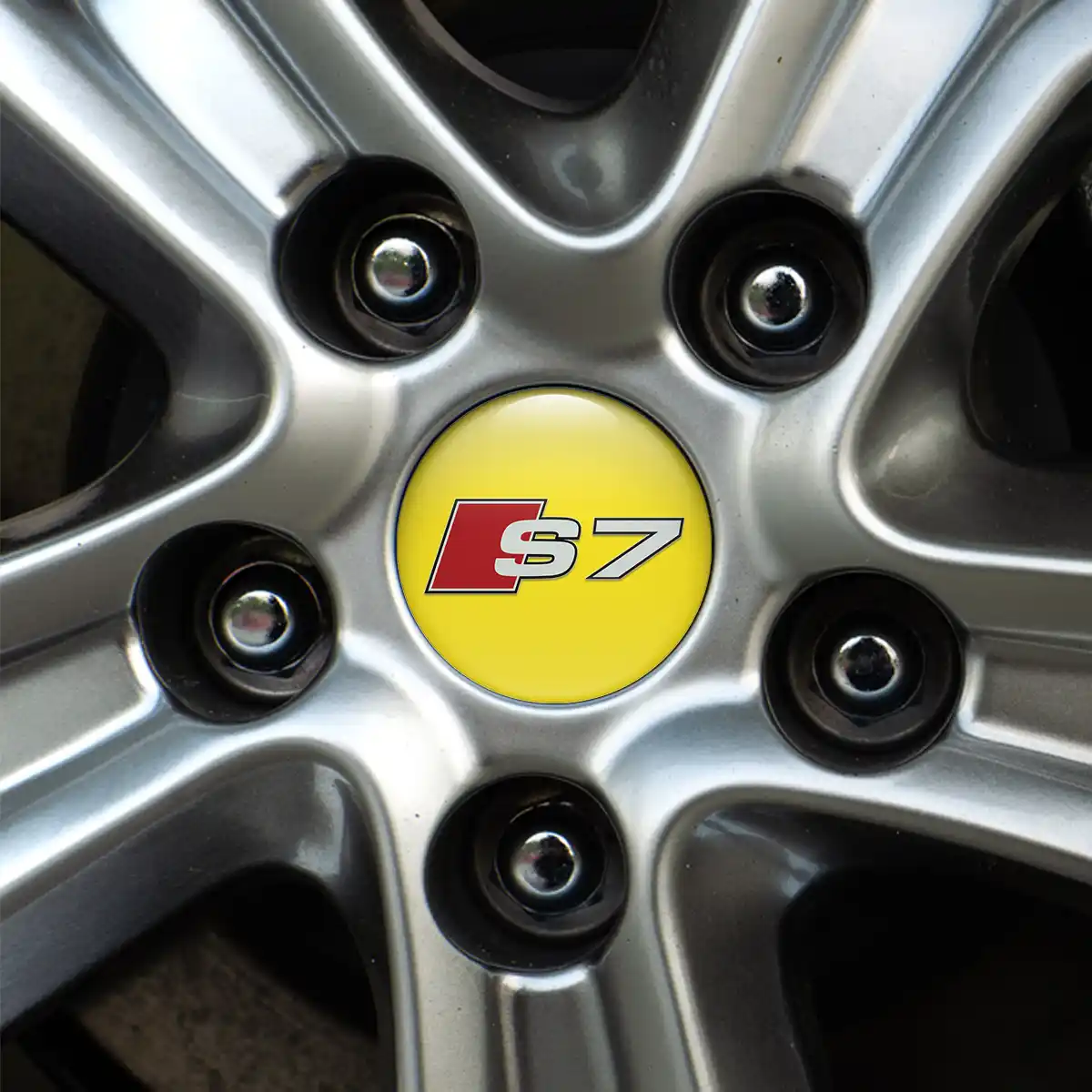 Audi S7 Wheel Emblems Stylish Design