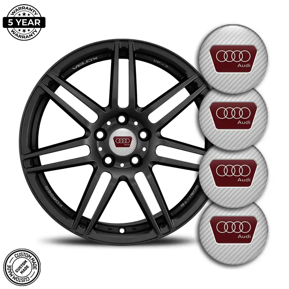 Audi Silicone Emblem Premium Resin