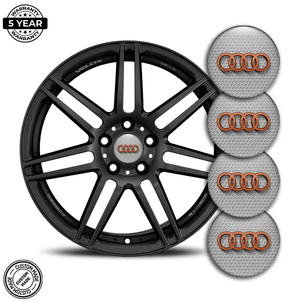 Audi Silicone Emblem Self-Adhesive Interior Design