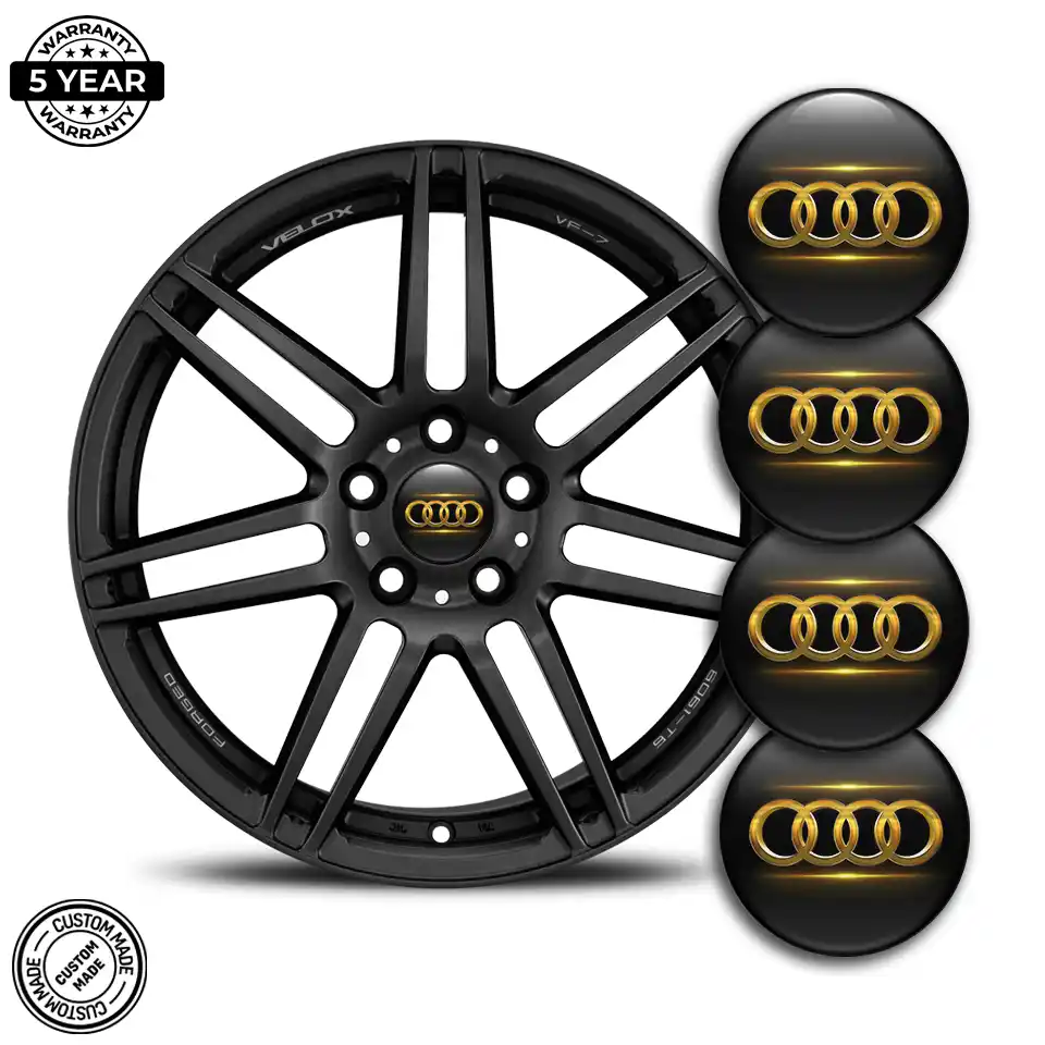 Audi Silicone Emblem Self-Adhesive Sport X