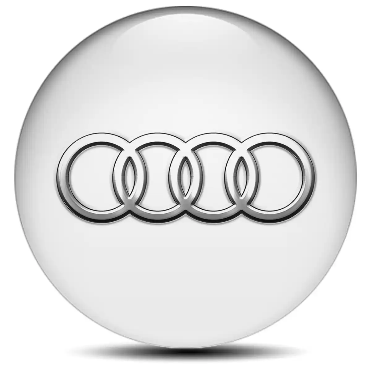 Audi Silicone Emblem Stylish Design