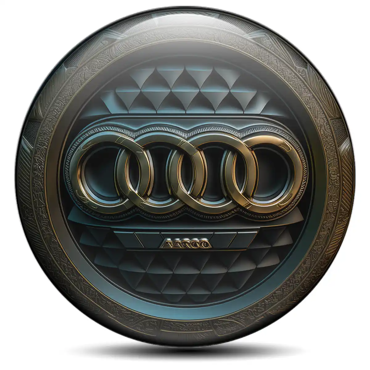 Audi Silicone Emblem Tuning Car