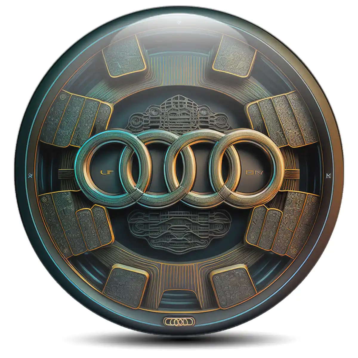 Audi Silicone Emblem Vortex Limited