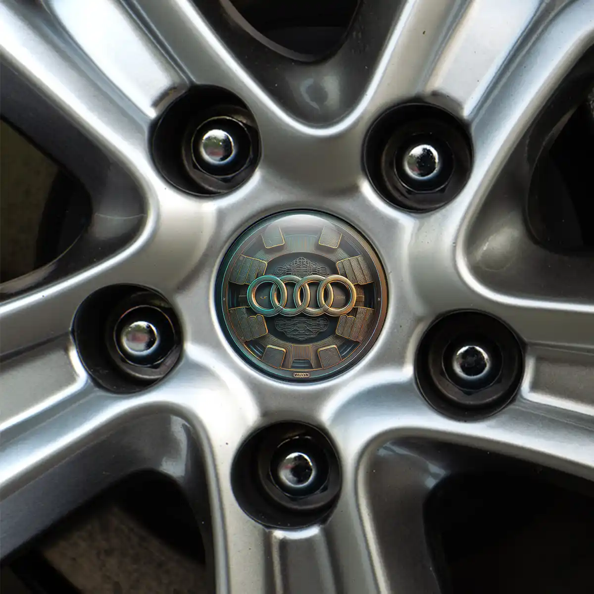 Audi Silicone Emblem Vortex Limited